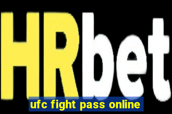 ufc fight pass online